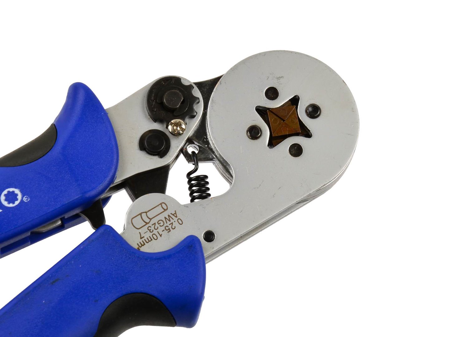 Krimpovací kleště Geko – ergonomická rukojeť