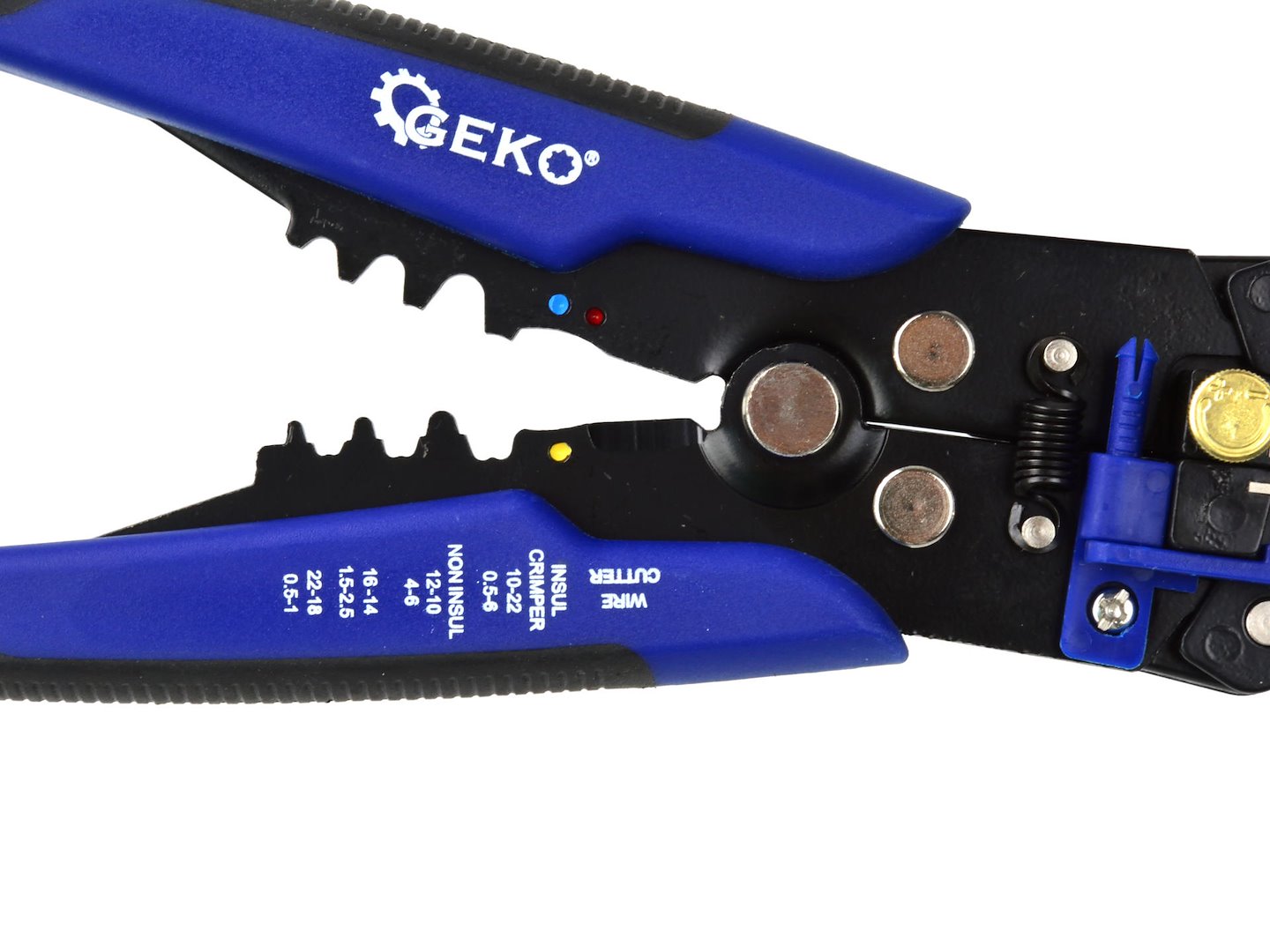 Multifunkční odizolovač kabelů a vodičů 0,2–6 mm – Geko 4