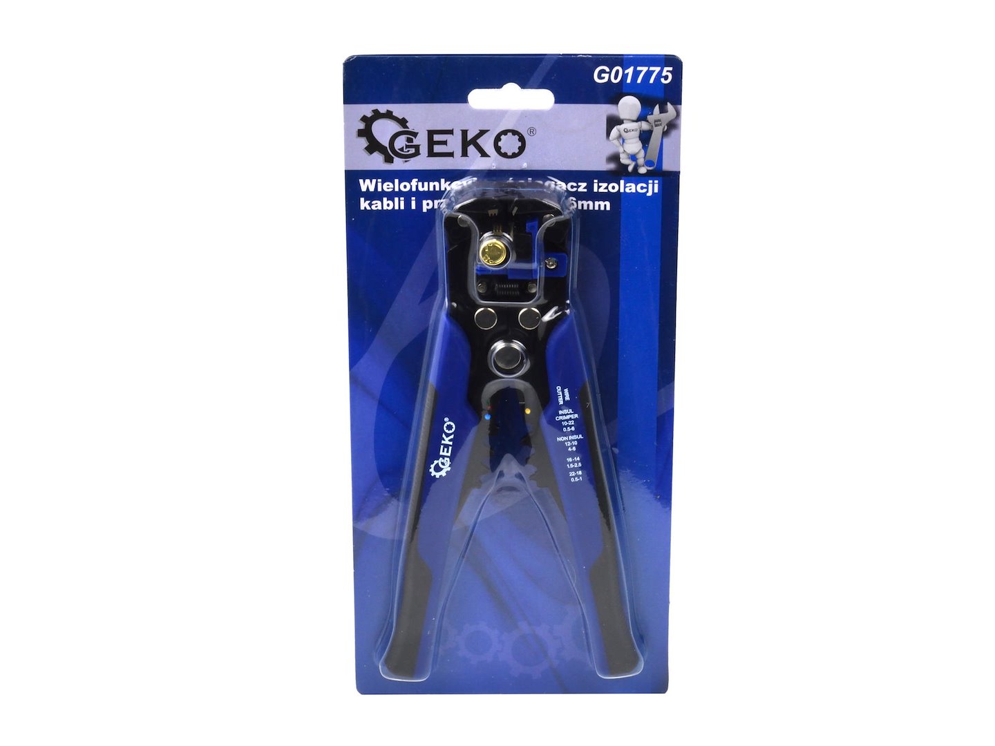Multifunkční odizolovač kabelů a vodičů 0,2–6 mm – Geko 5