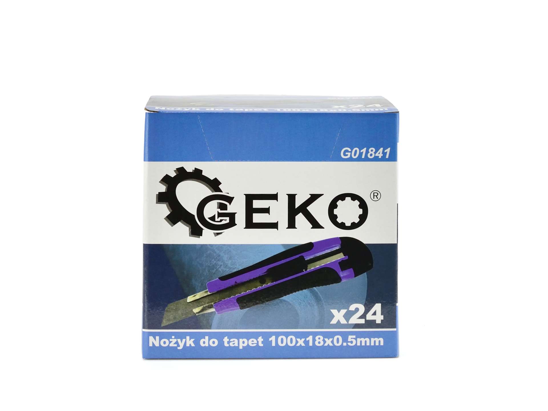 Nůž na tapety 100x18x0,5 mm typ č. 1 (24/144) – Geko 4