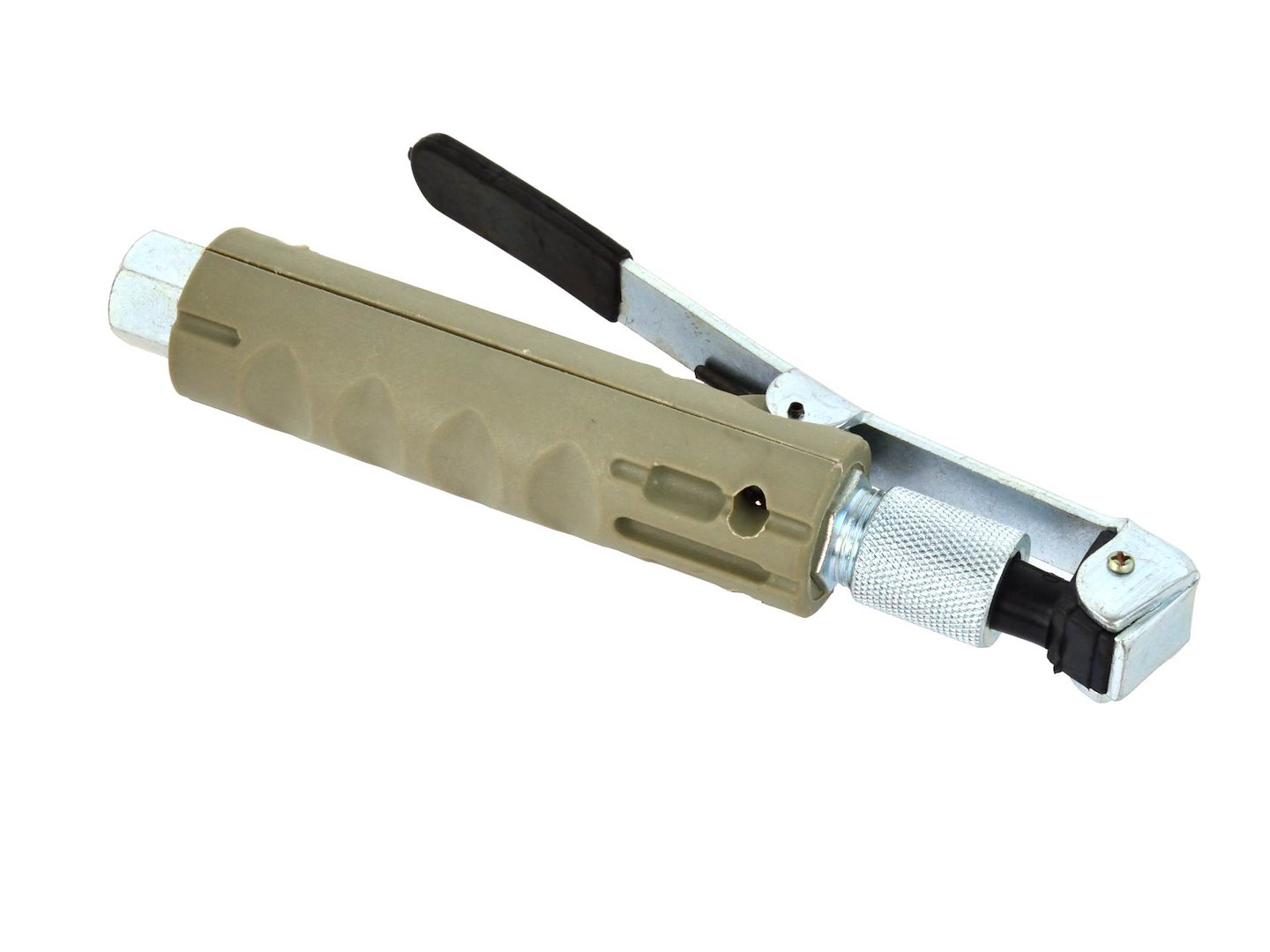 Pistole pro syfonové pískovačky Geko G02007 – detail trysky a připojení