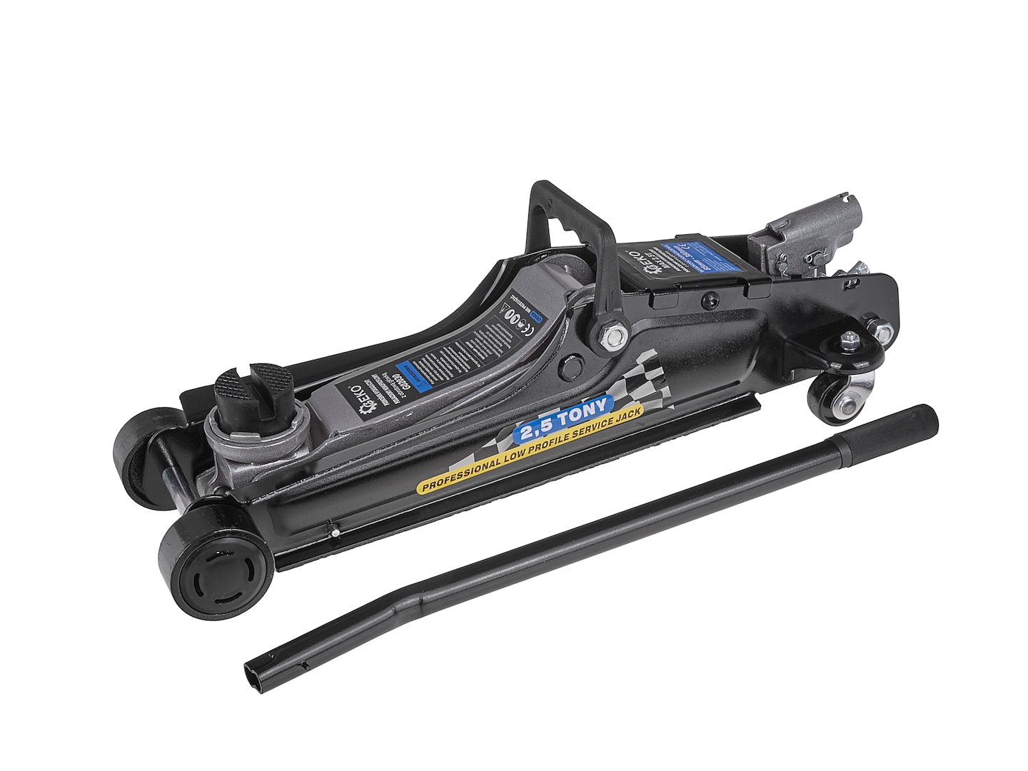 Hydraulický zvedák 2,5 T nízkoprofilový Geko – hydraulická pumpa