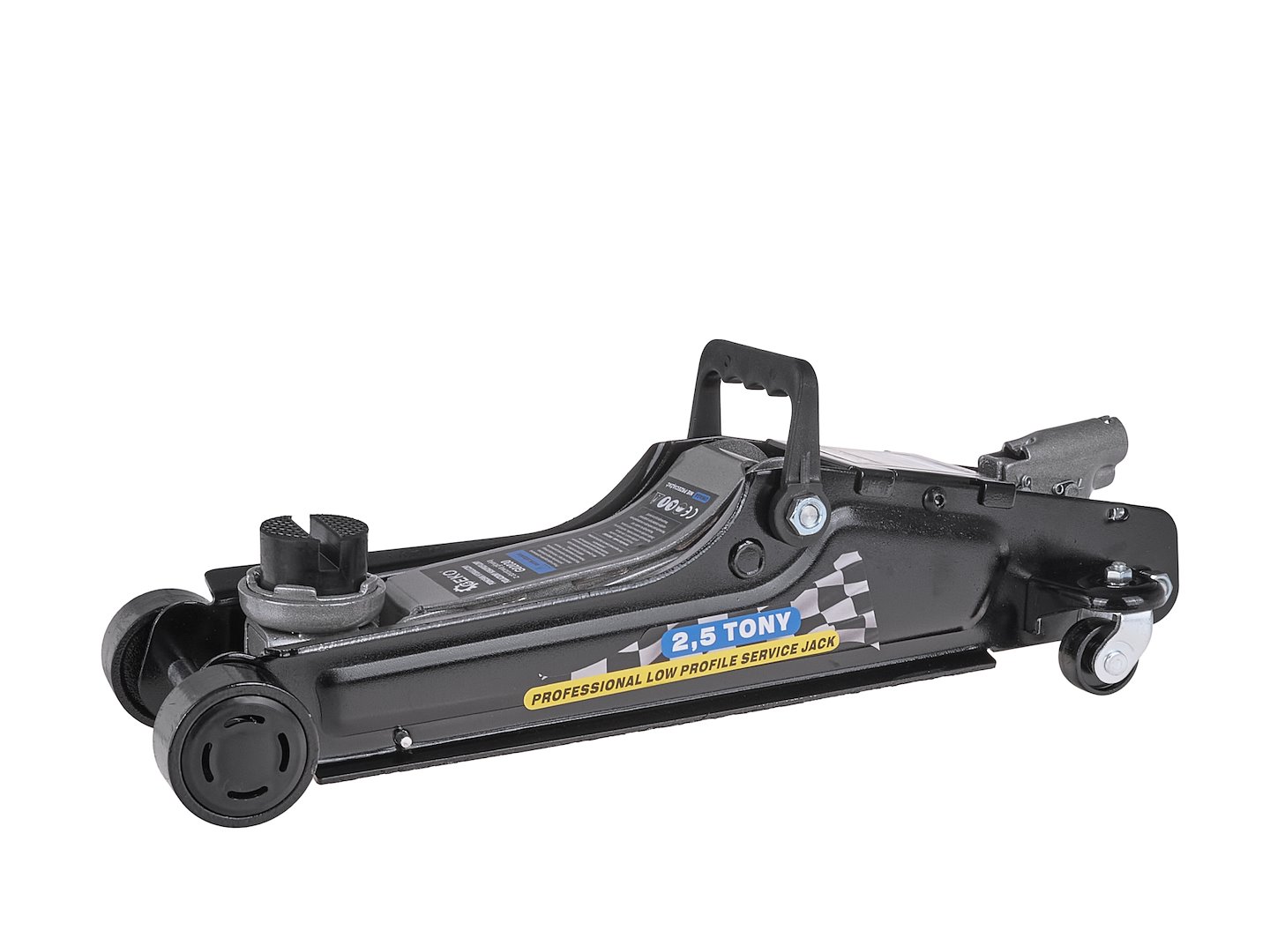 Hydraulický zvedák 2,5 T nízkoprofilový Geko – přenosný kufřík
