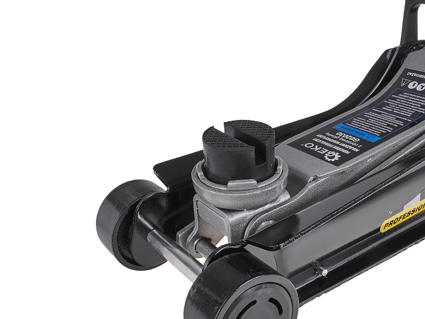 Hydraulický zvedák 2,5 T nízkoprofilový Geko – set s kufříkem 8