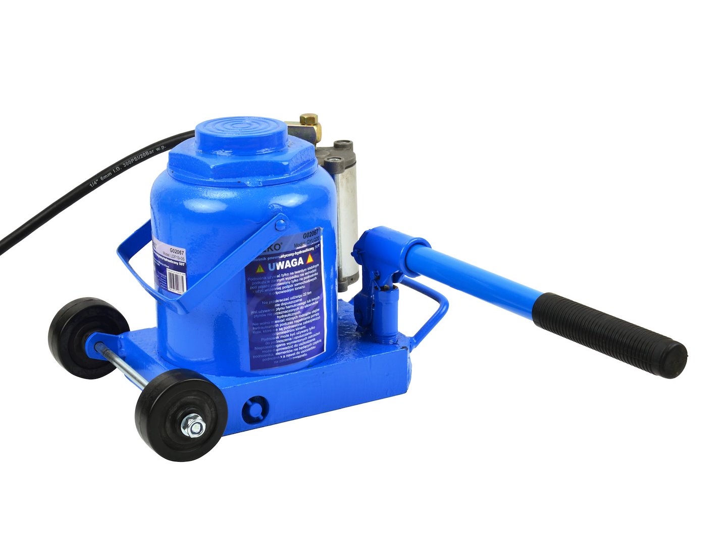 Hydraulicko-pneumatický zvedák 50T(1/2) 2