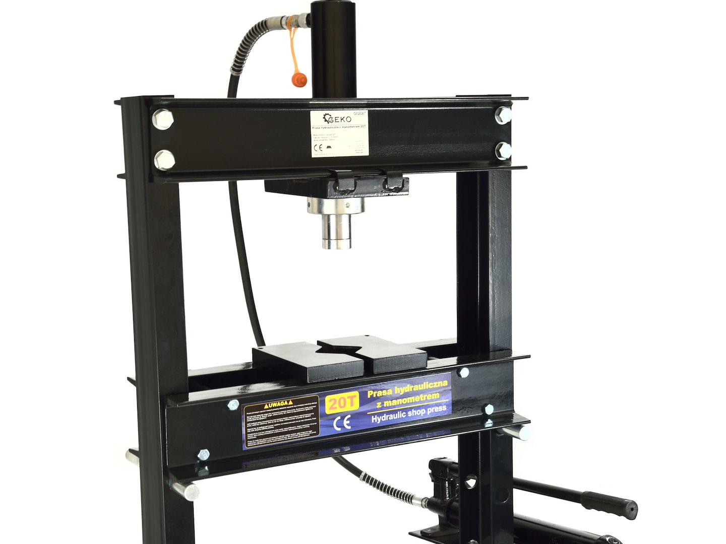 Hydraulický lis 20T s manometrem (1) 4