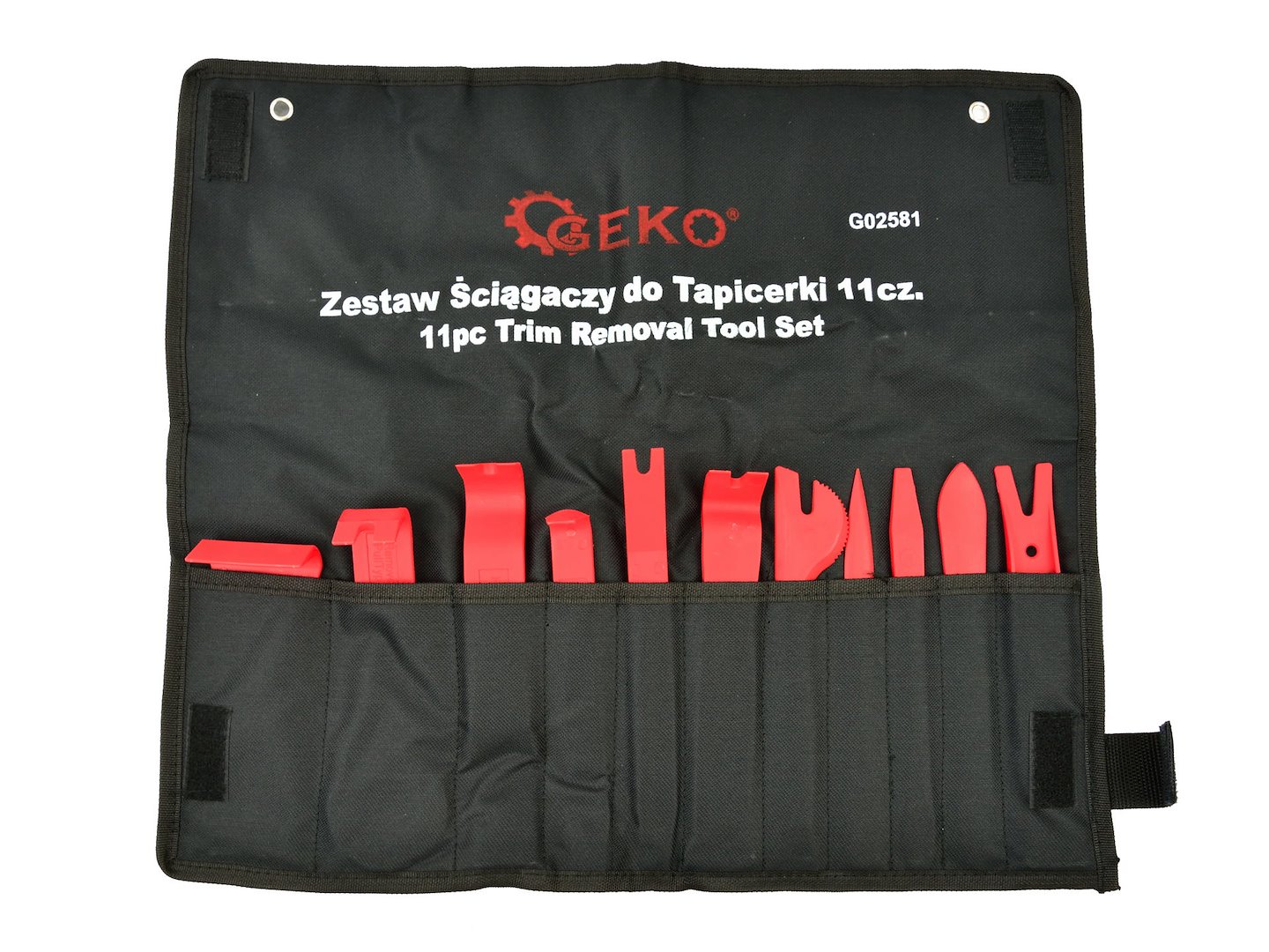 Sada nástrojů na odstraňování čalounění Geko G02581 – celá sada