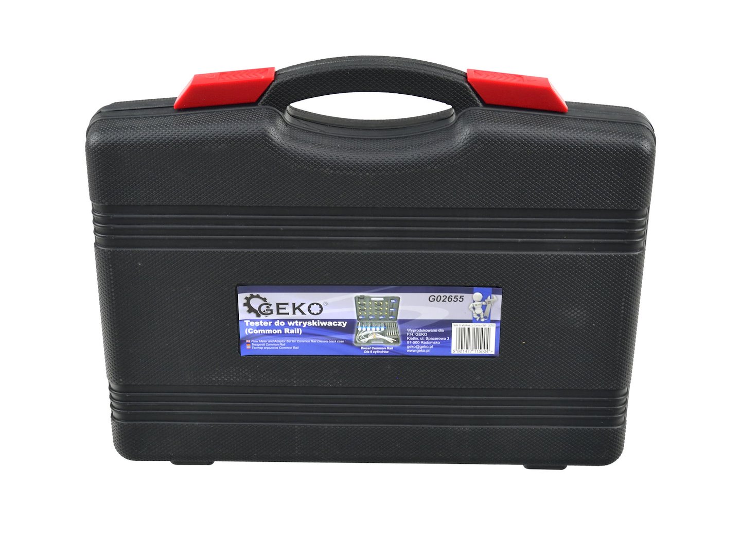 Tester pro vstřikovače Common Rail – sada 24 adaptérů, Bosch/Siemens/Denso/Delphi (Geko G02655) 7