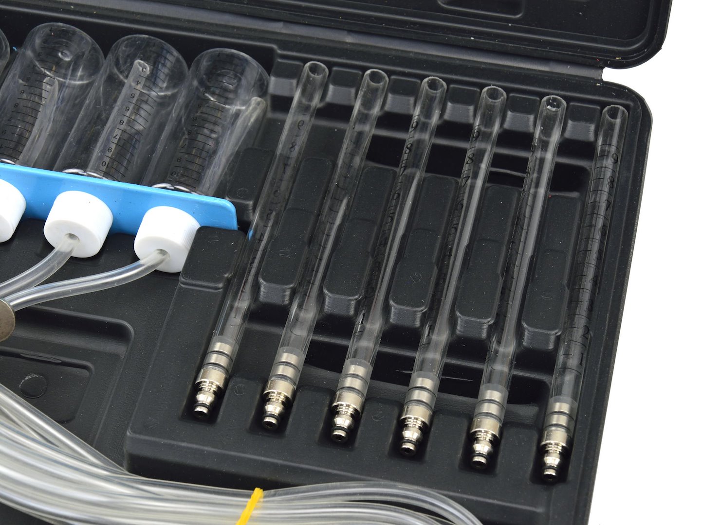 Tester vstřikovačů Common Rail Geko G02655 – adaptéry a konektory