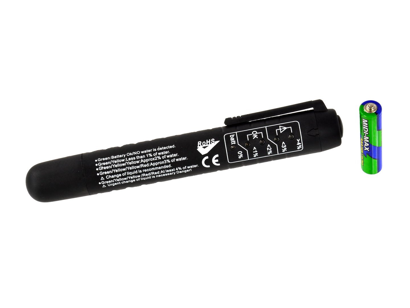 Tester brzdové kapaliny Geko G02731 – celkový pohled