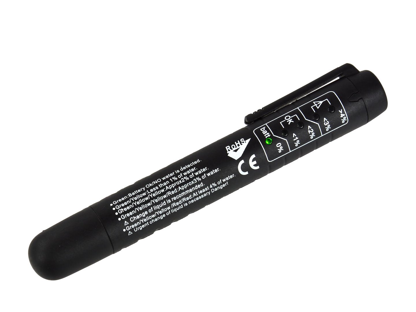 Tester brzdové kapaliny Geko G02731 – LED indikace
