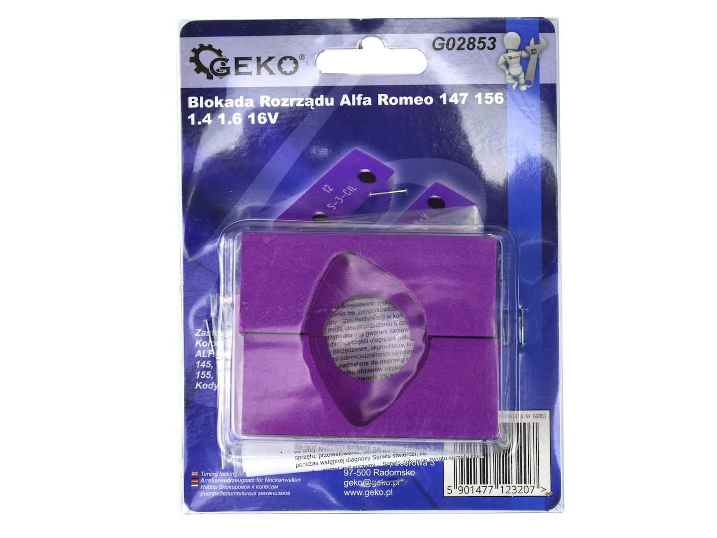 Blokáda rozvodu Alfa Romeo 147 156 1.4 1.6 16V – Geko 4