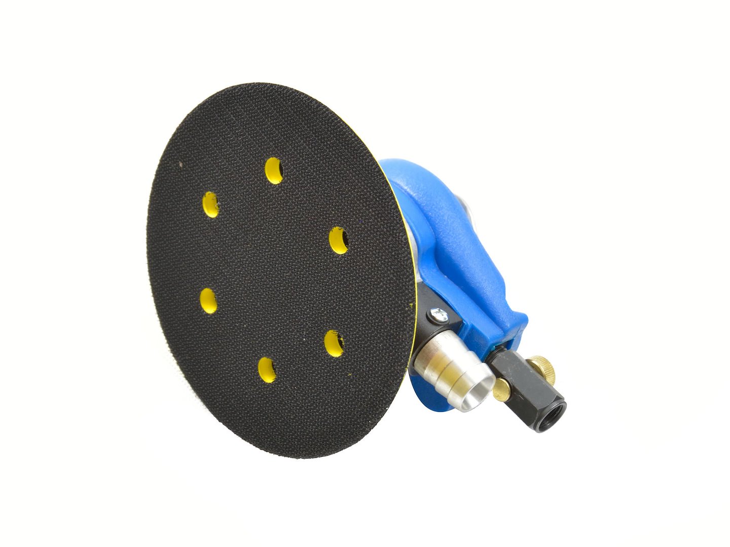 Pneumatická bruska 150 mm s vlastním odsáváním – Geko G03140 7