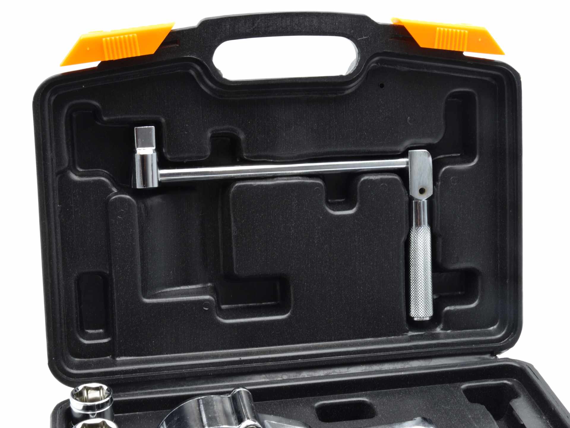 Nástrčný klíč na osobní automobily 1/2" + nasazenky 17, 19, 21 mm – sada 4 ks Geko 4