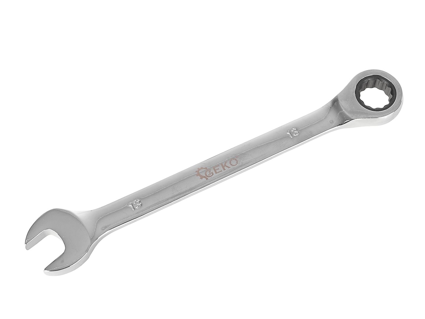 Sada klíčů s ráčnou Geko – ergonomická rukojeť v detailu