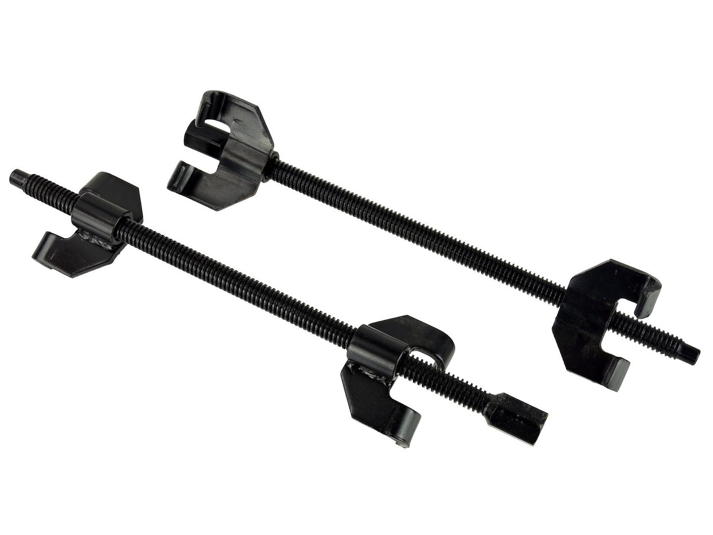 Stahovač pružin zavěšení 380 mm Geko – detail háků a konstrukce