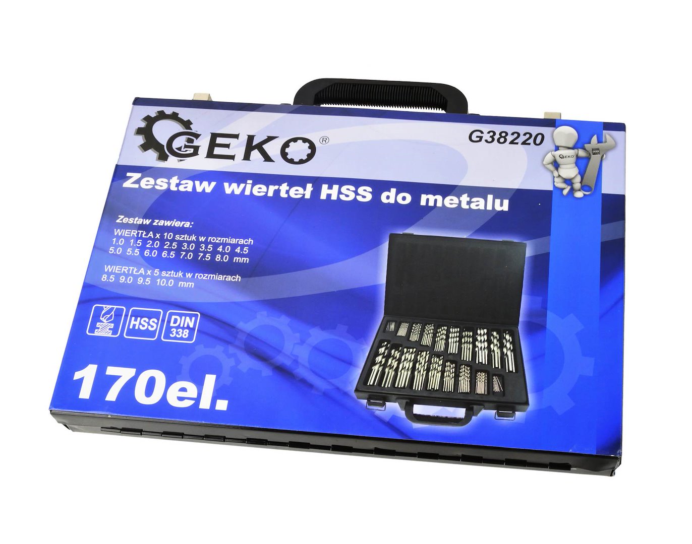 Sada 170 ks HSS vrtáků do kovu(5) 4