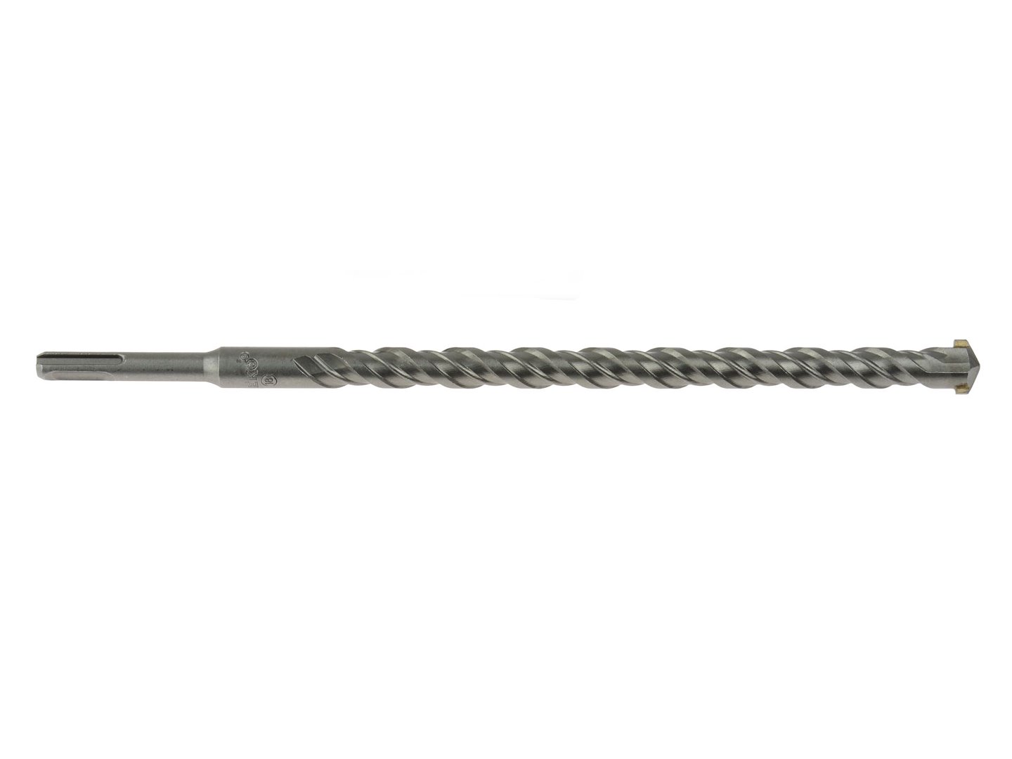 Vrták SDS Plus 18/310 mm Geko – pohled na celý vrták včetně upínací části