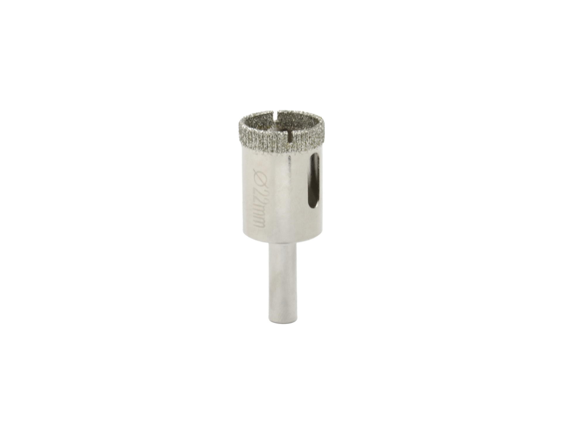 Diamantový vrták do dlaždic 22 mm PROFI – detail diamantového povlaku