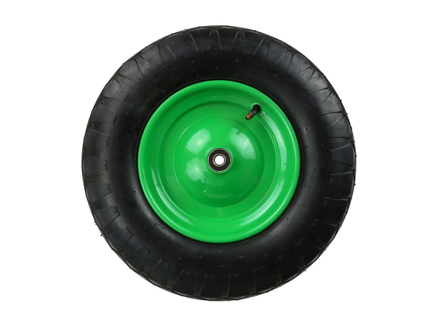 Kolo pro kolečko 4.00-8 4PR zelená – celkový pohled