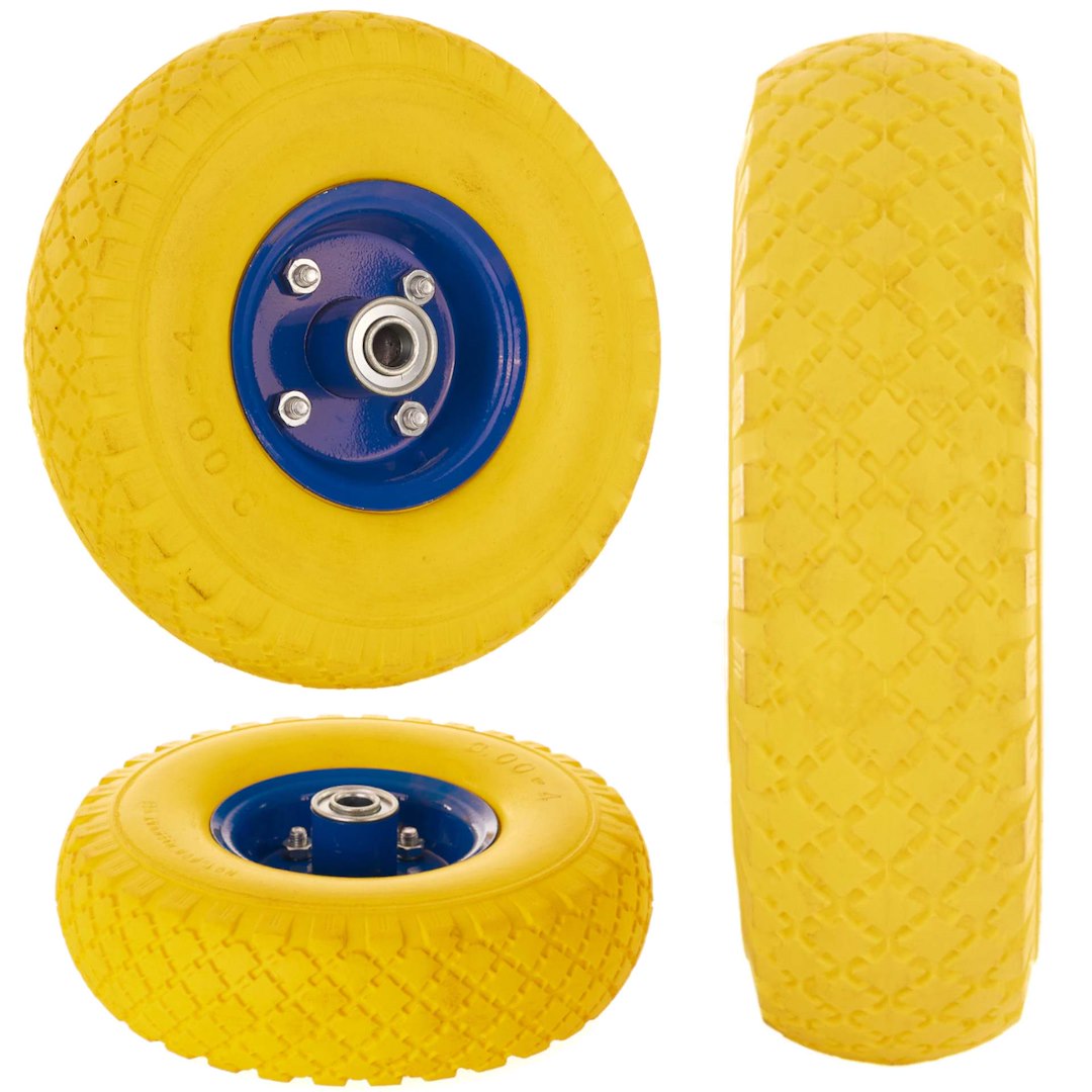 Kolo pro vozík 3.00-4 PU/plné/(10) 1
