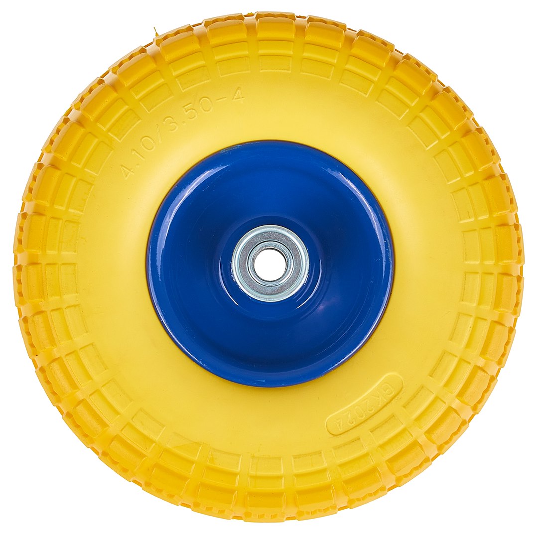 Kolo pro vozík 3,50-4 PU/plné/(10) 1