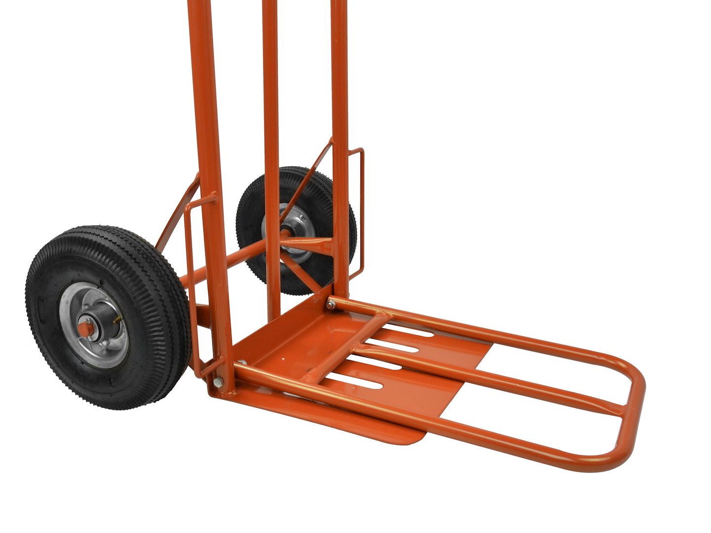Transportní vozík Geko 250 kg – detail oranžového provedení