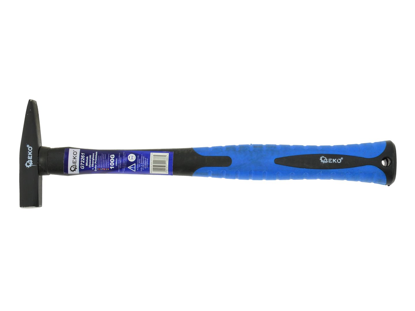 Kovářské kladivo 100 g Geko Premium – celkový pohled