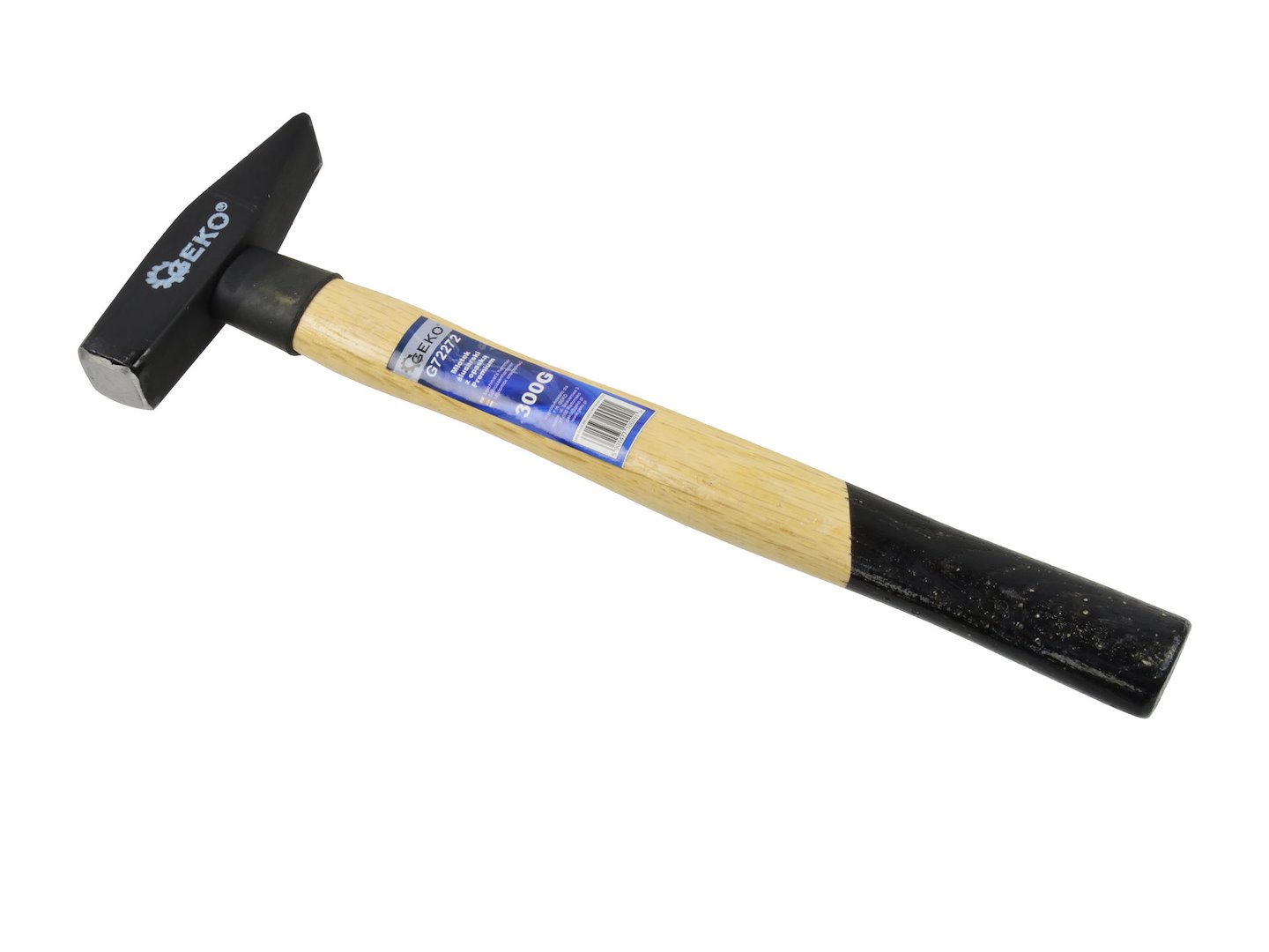 Kovářské kladivo 300 g Geko Premium – detail hlavy