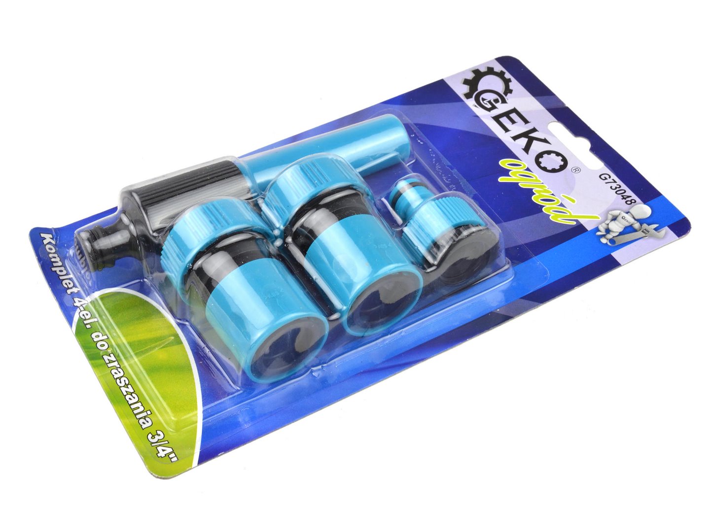Sada 4 ks 3/4" pro zavlažování – blistr BLUE LINE | Geko 5