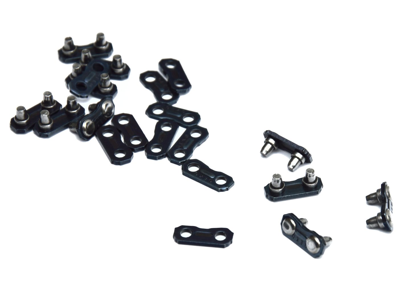 Spony pro řetězy Geko 3,8 1,3 mm – detail spony