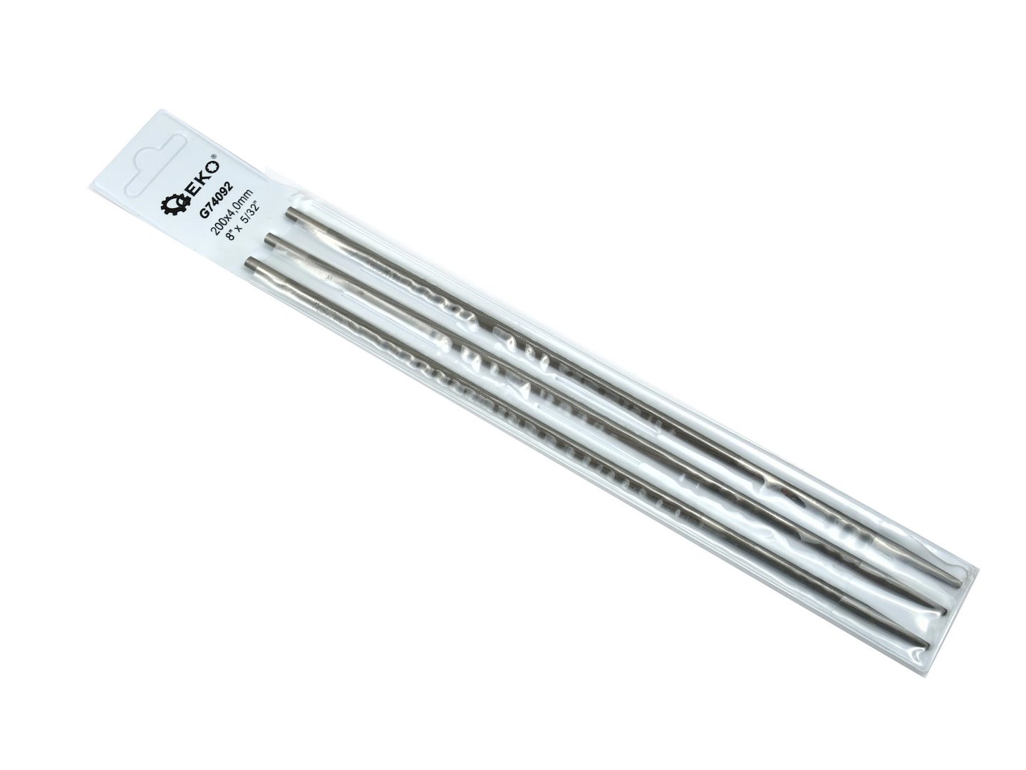 Kruhový pilník 4 mm na ostření řetězu Geko – detail pilníku