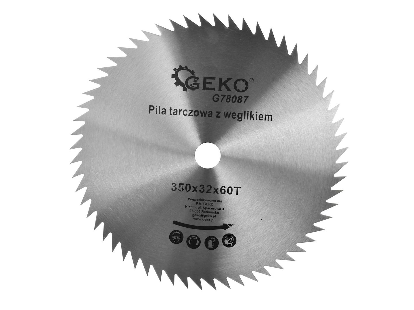 Kotouč na dřevo 350x32x60T (otvory) (15/20)