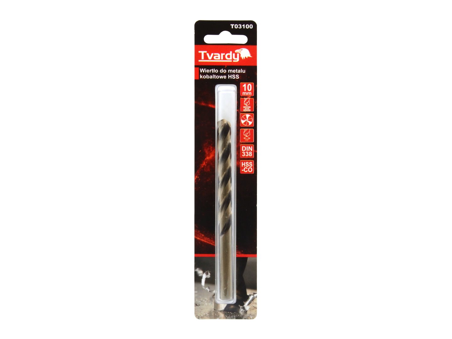 Kobaltové vrtáky do kovu HSS M35 10 mm – Geko 4