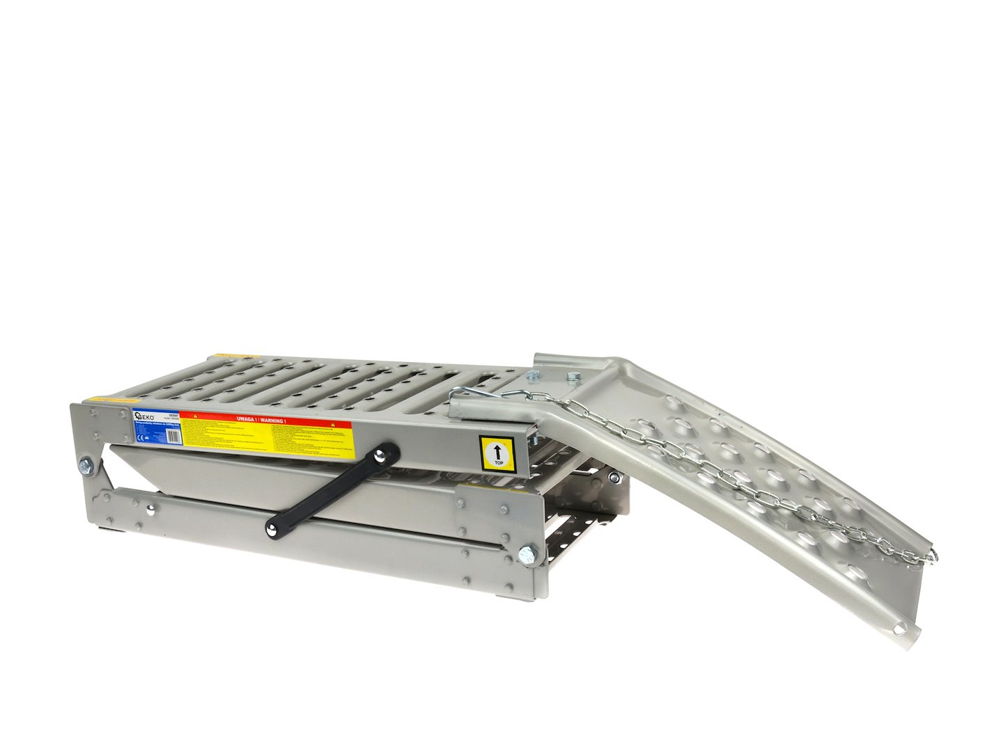 Skládací nájezdové rampy Geko 2200 kg – detail konstrukce