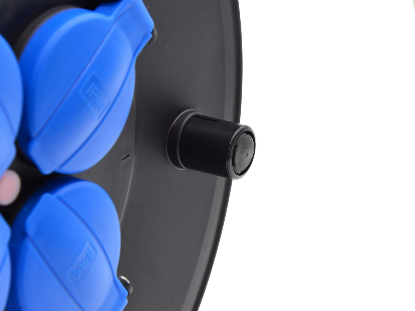 Elektrická prodlužovací šňůra s navijákem 3×1,5 mm² 50 m IP44 – Geko 4