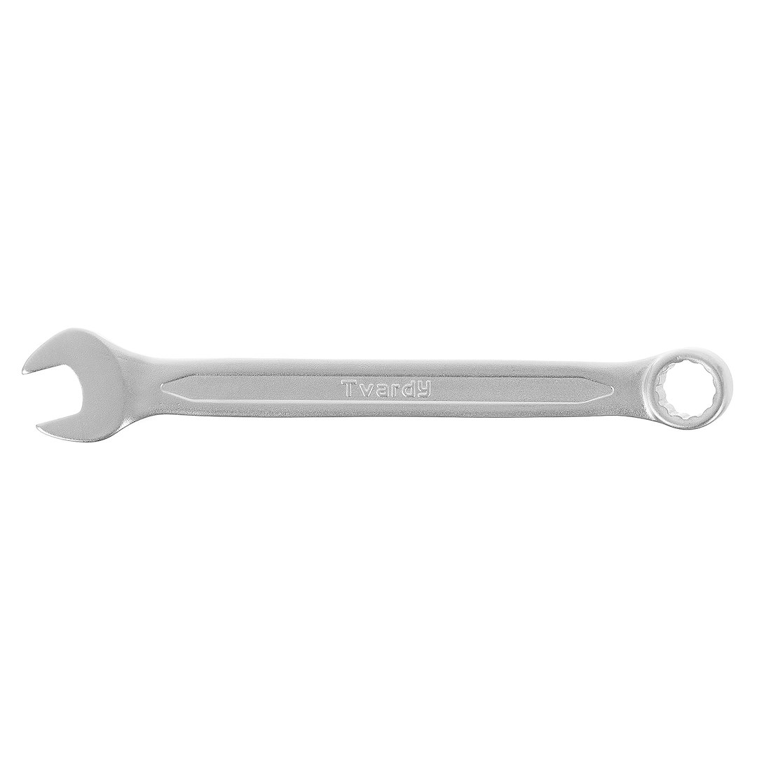 Plochý klíč s očkem, satinovaný, 6 mm, CRV – Geko DIN3113A 5
