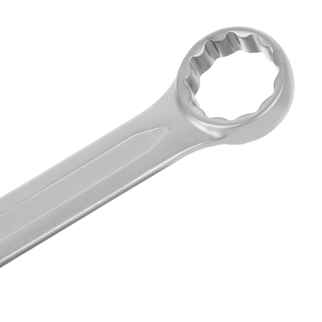 Plochý klíč s očkem, satinovaný, 32 mm, CRV – Geko DIN 3113A 6