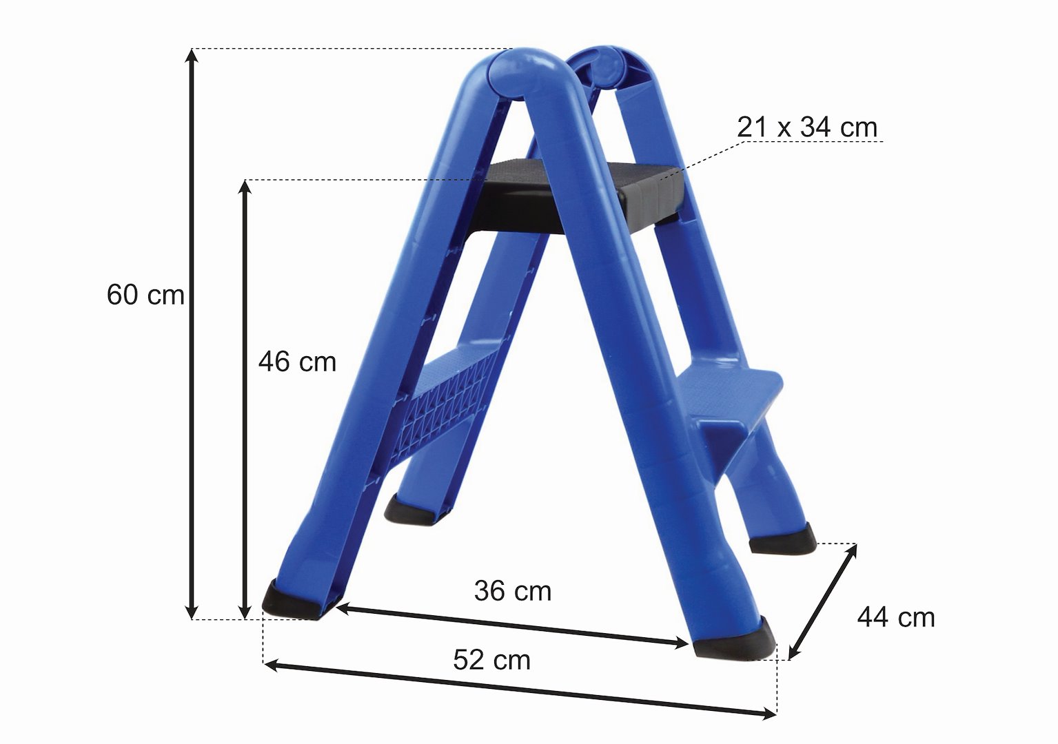 Skládací stolička Geko 60 cm – použití venku