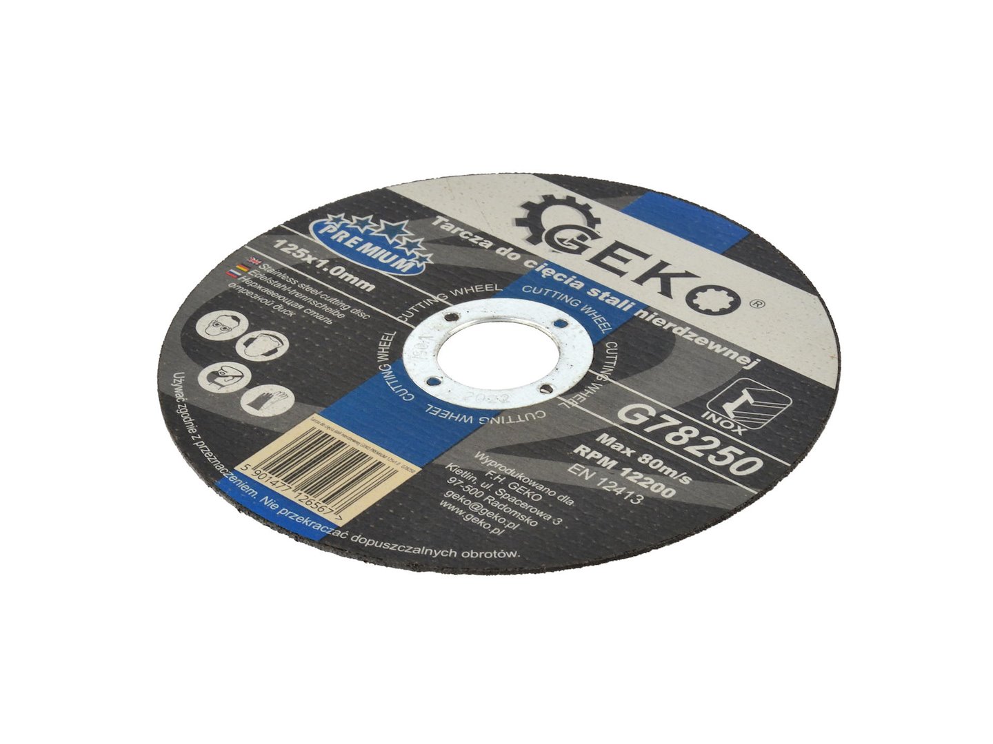 Řezací kotouč GEKO PREMIUM 125x1,0 – balení variant