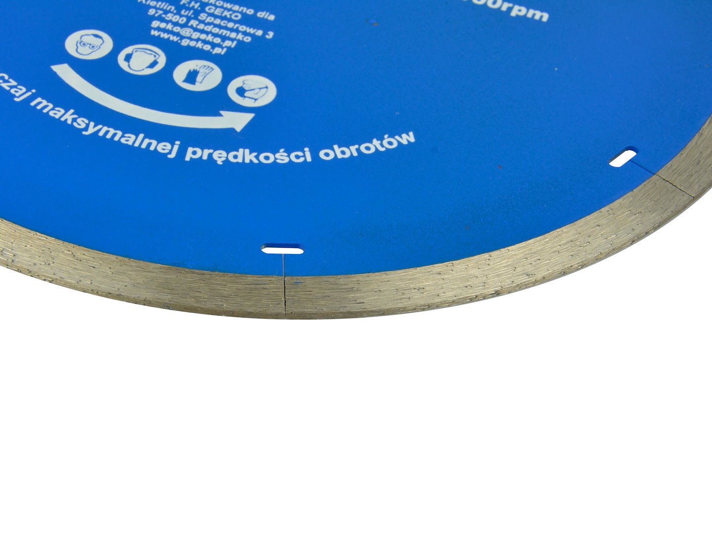 Kotouč na řezání dlaždic 200 mm PREMIUM – použití na úhlové brusce