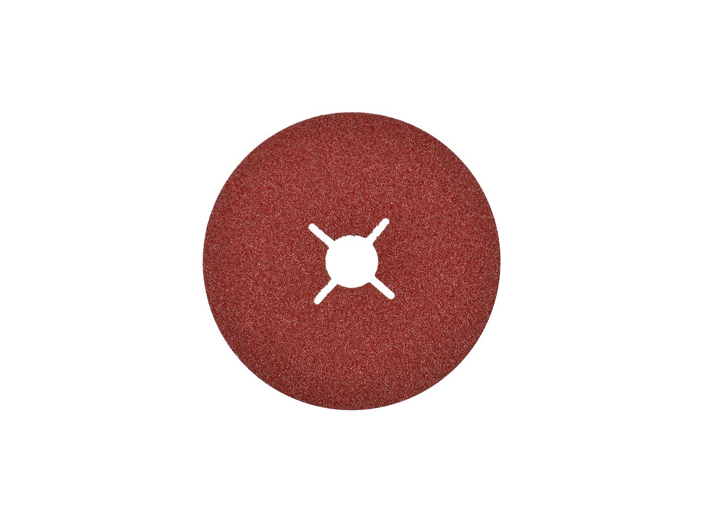 Brusný papír na kotouč 125 mm P60 FIBRA s řezy Geko – pohled na kotouč