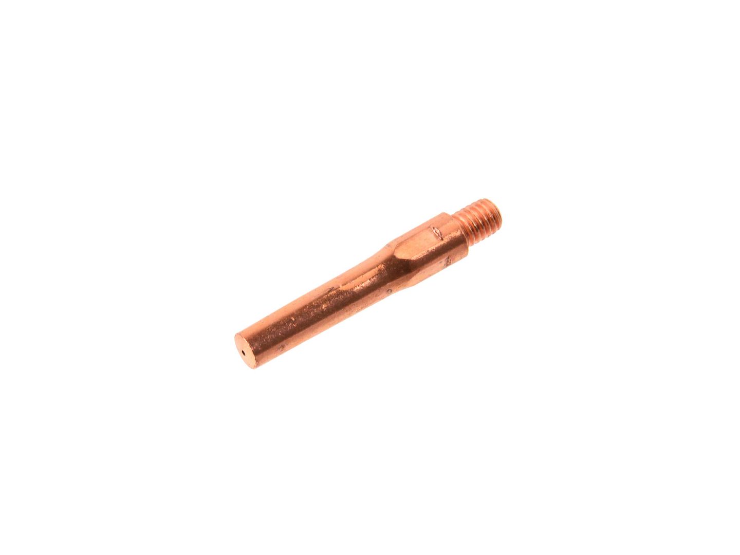 Dlouhá proudová špička fi 0,8 mm M6x45 Geko Mag250 – detail závitu