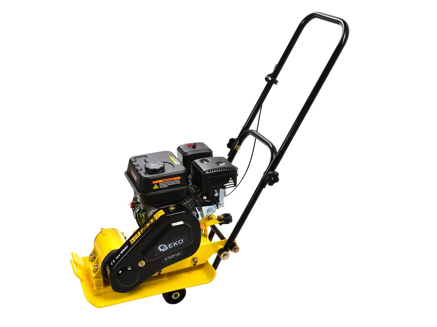 Vibrační deska Geko CNP-60C – 60 kg, motor Loncin 6,5 HP, hutnící síla 10,5 kN 2