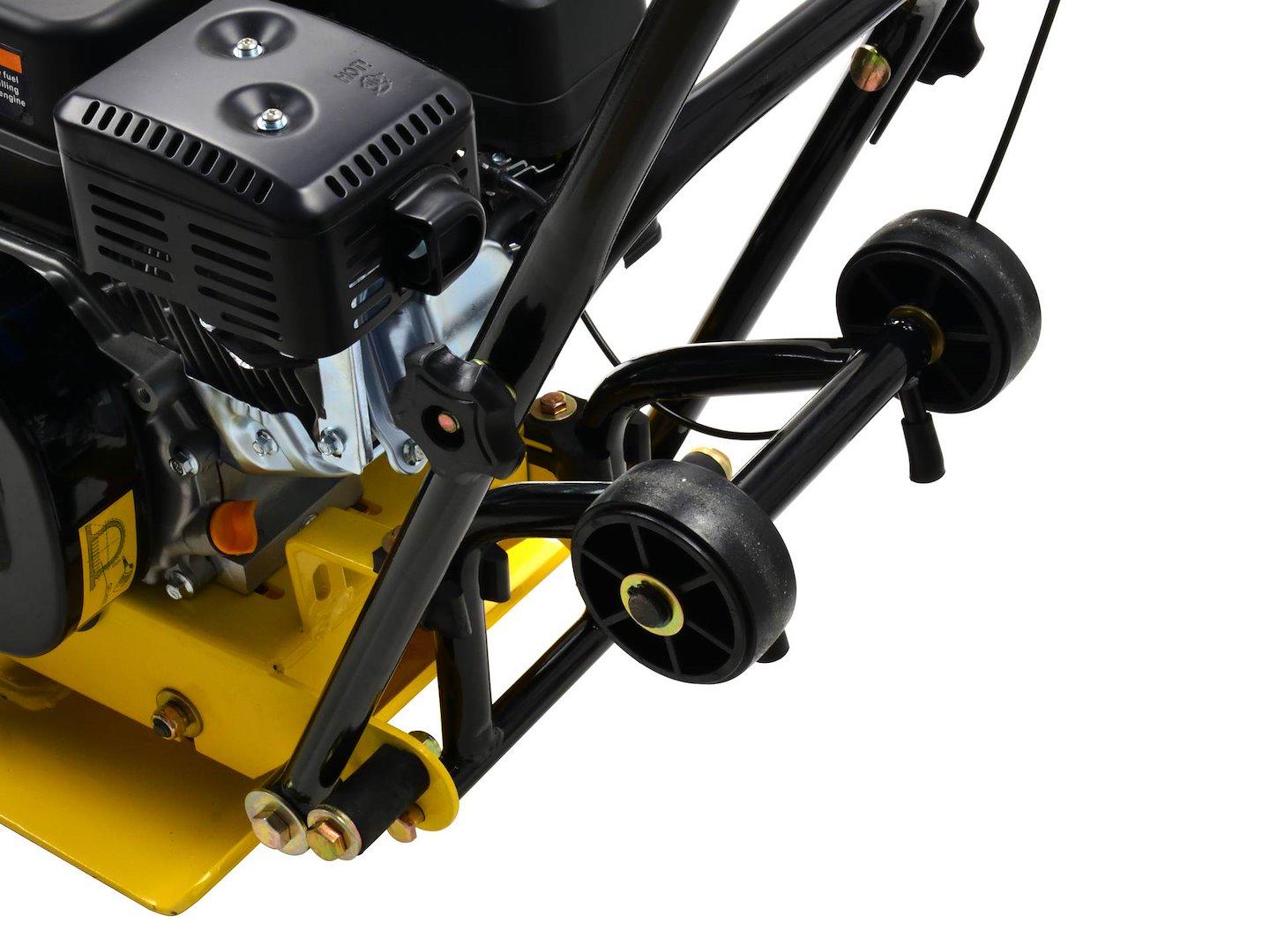 Vibrační deska Geko CNP-60C – 60 kg, motor Loncin 6,5 HP, hutnící síla 10,5 kN 4