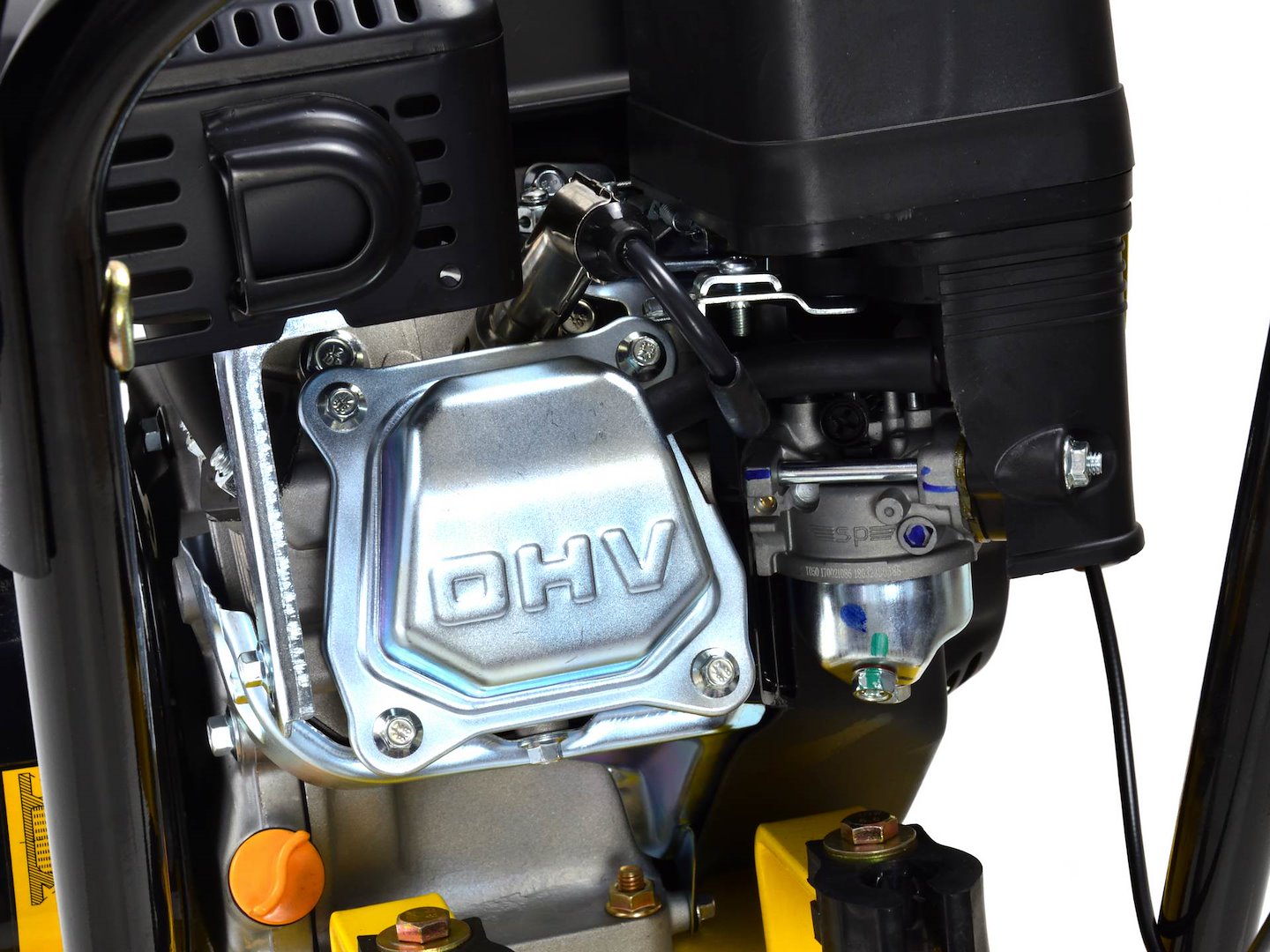 Vibrační deska Geko CNP-60C – 60 kg, motor Loncin 6,5 HP, hutnící síla 10,5 kN 7