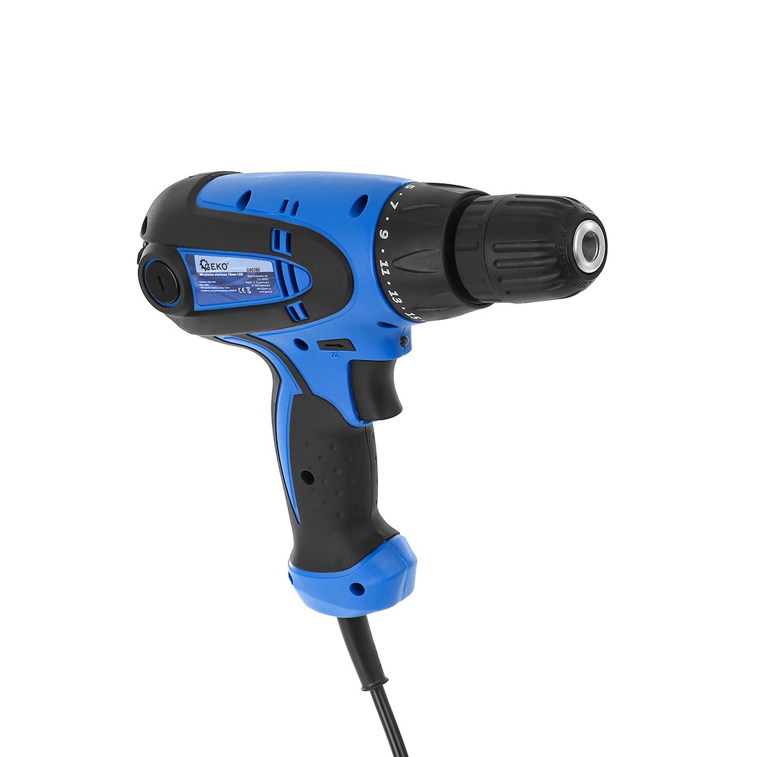Síťový šroubovák 230 V 10 mm LED Geko 7