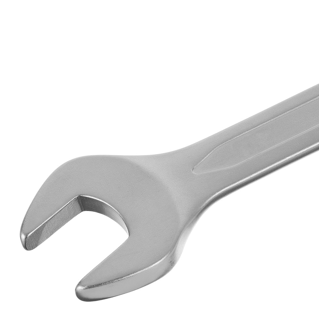 Plochý klíč s okem 18 mm, satinovaný, CRV ocel – Geko DIN 3113A 5