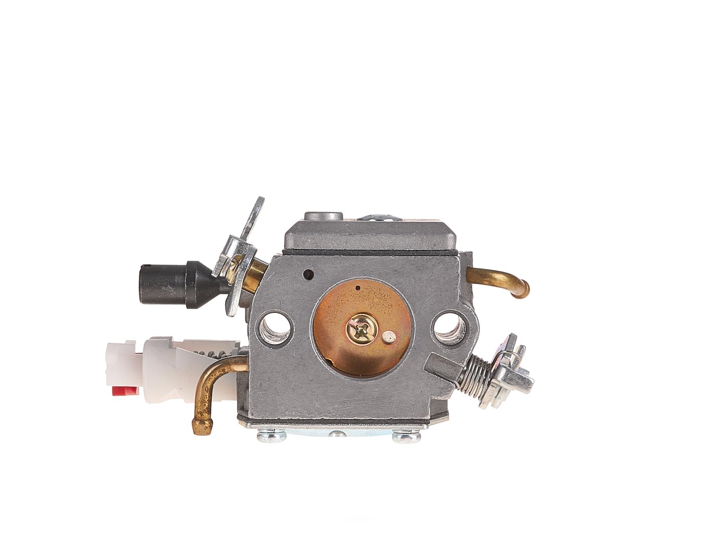 Karburátor Husqvarna 340 345 346 350 – pohled z druhé strany