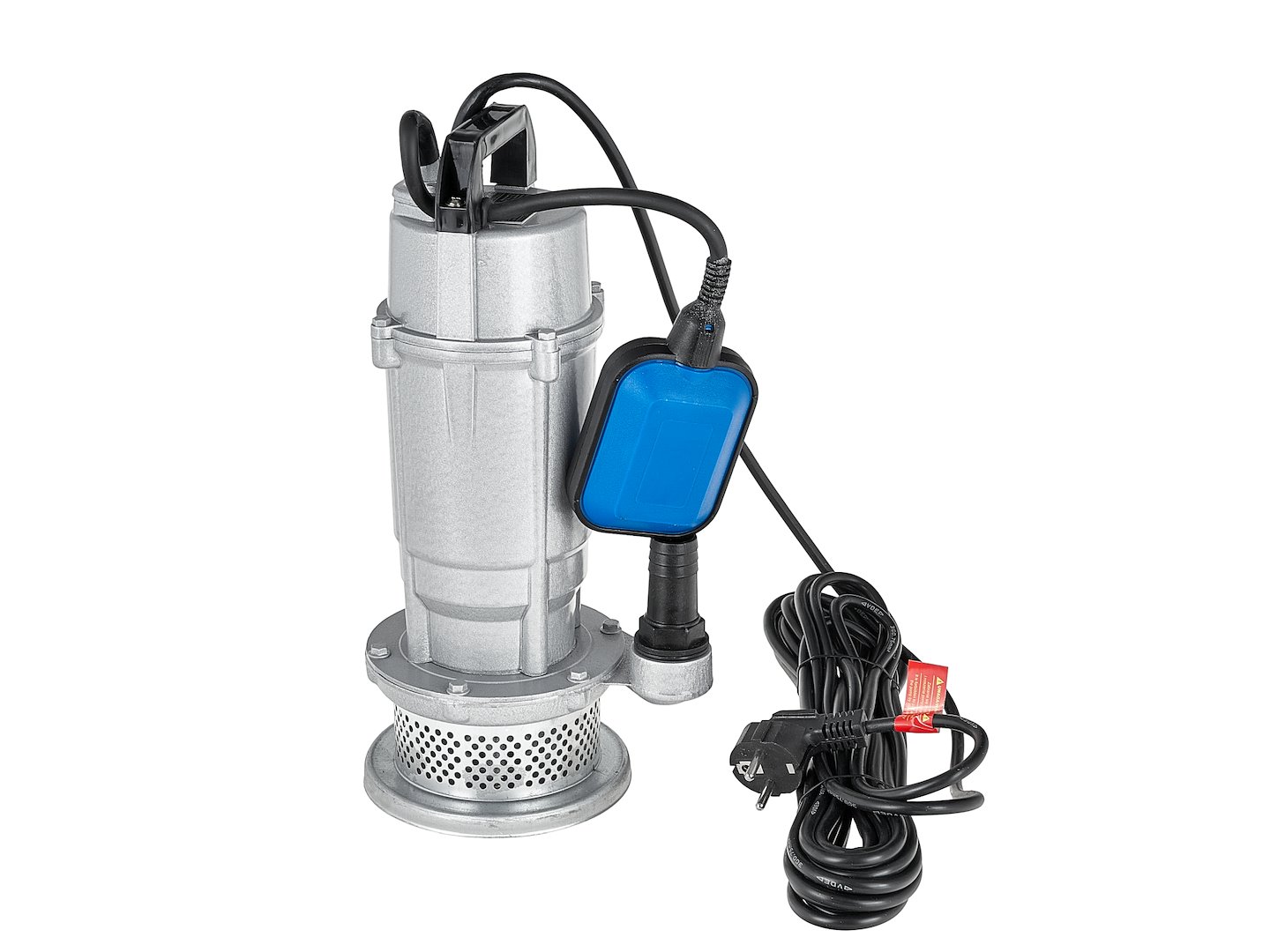 Vodní čerpadlo QDX3-0.37 GEKO litina s plovákem – celkový pohled